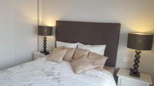 Ένα ή περισσότερα κρεβάτια σε δωμάτιο στο alegria village resort