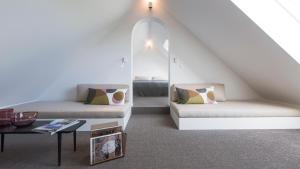 Χώρος καθιστικού στο côté verger B&B