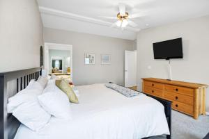 Ένα ή περισσότερα κρεβάτια σε δωμάτιο στο Juuust Right