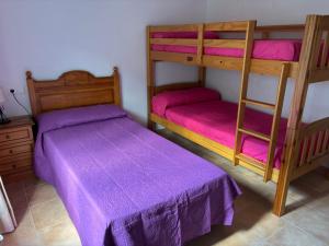 A bed or beds in a room at Casa Isabel