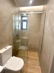 Ένα μπάνιο στο Anna Tiny Apartments