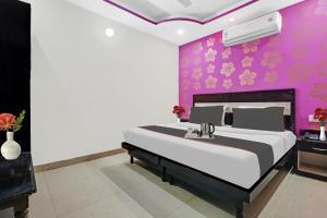 Postel nebo postele na pokoji v ubytování Super Hotel O Lotus