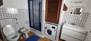 Koupelna v ubytování Casa do Sossego