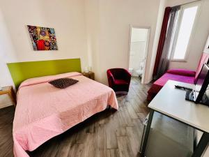 Postel nebo postele na pokoji v ubytování Dafne Marsala Centro