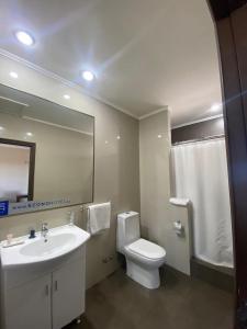 Koupelna v ubytování Hotel Econohotel