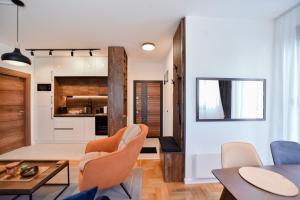 Kuchyň nebo kuchyňský kout v ubytování Apartman Hedona Zlatibor