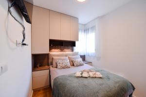 Postel nebo postele na pokoji v ubytování Apartman Hedona Zlatibor