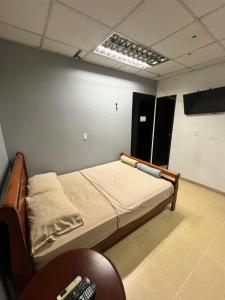Cama ou camas em um quarto em Panama Hat Hostel