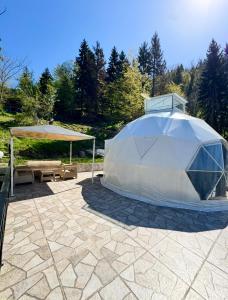 Zahrada ubytování Sairme Glampings