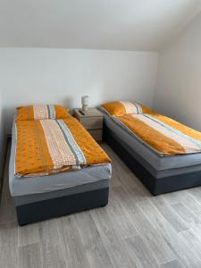 Postel nebo postele na pokoji v ubytování Apartmány Ferie