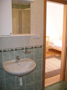 Koupelna v ubytování Penzion Romance