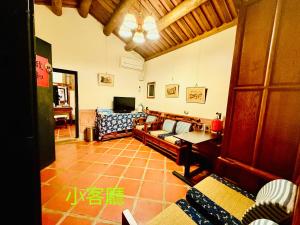 Posezení v ubytování Grace Homestay