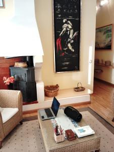 Et opholdsområde på CASA RuRAL LOS DESAYUNOS