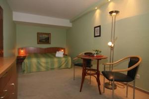 Postel nebo postele na pokoji v ubytování Hotel Balneolum Superior