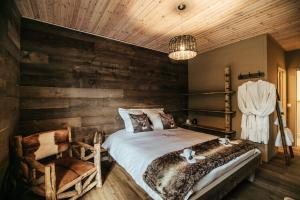 Postel nebo postele na pokoji v ubytování B&B A L'aise