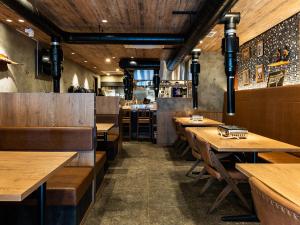 Restaurace v ubytování APA Hotel Nambaminami Daikokucho Ekimae