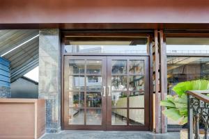 Balkón nebo terasa v ubytování Hotel Tark Plaza Near IGI Airport Delhi
