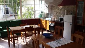 Kuchyň nebo kuchyňský kout v ubytování hostel do Ermal