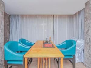 Posezení v ubytování Borrman Hotel Liuzhou Guizhong Avenue Liugao