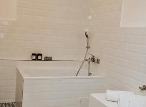 Ein Badezimmer in der Unterkunft Apartmán Baumgartner
