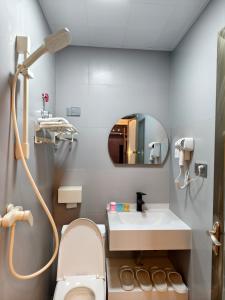 Koupelna v ubytování Huashan Gehui Hotel