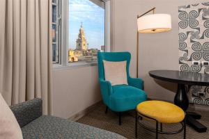 Uma área de estar em Hyatt Centric San Isidro Lima