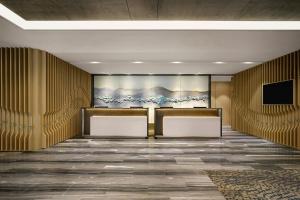 TV a/nebo společenská místnost v ubytování Daegu Marriott Hotel