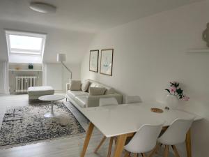 Posezení v ubytování City Flat gegenüber Kurhaus, Zentrum Freudenstadt