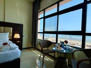 فندق ماريوت عدن السياحي Marriott Aden Hotel客房内的一张或多张床位