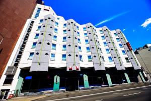 O edifício em que o hotel se localiza