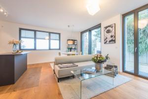 Χώρος καθιστικού στο Schlossberg Maisonette NEU Terrasse Ausblick +1 φωτογραφίες