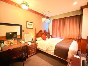 Postel nebo postele na pokoji v ubytování Hotel Gasthof