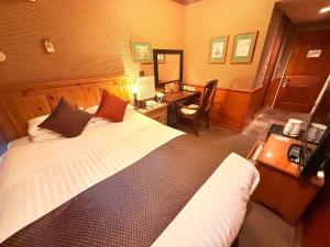 Postel nebo postele na pokoji v ubytování Hotel Gasthof