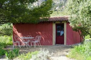 Zahrada ubytování Le Cabanon des oliviers