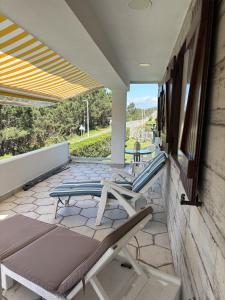 Balkón nebo terasa v ubytování Casa do Mar