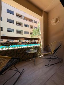 A piscina localizada em Guéliz l’hivernage nour5 ou nos arredores