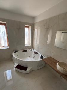 Koupelna v ubytování Saphir b&b