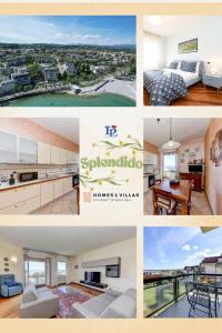 Splendido Apartment DesenzanoLoft Official Partner Homes & Villas by Marriott Bonvoy في ديسينسانو ديل غاردا: مجموعة من صور الشقة