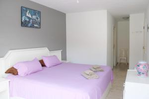 Posteľ alebo postele v izbe v ubytovaní 3 bedroom penthouse