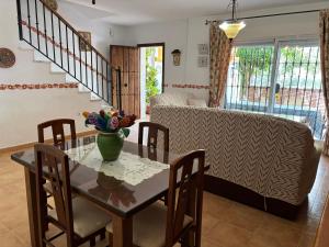 A seating area at Casa Isabel