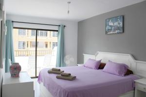 Posteľ alebo postele v izbe v ubytovaní 3 bedroom penthouse