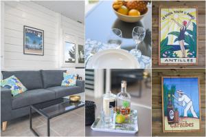 Villa KANOA - T2- classé 4 étoiles - Vue Mer - Piscine - SPA的酒水