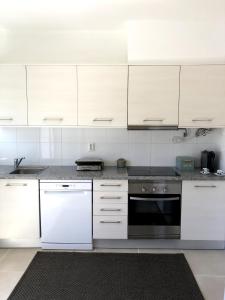 Kuchyň nebo kuchyňský kout v ubytování Apt H - Beach Village