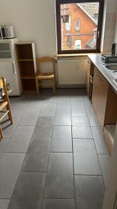 Dapur atau dapur kecil di Gästehaus, Robert