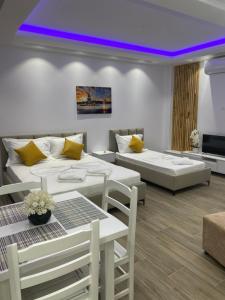 Posezení v ubytování Klea Rooms
