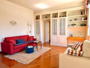 Posezení v ubytování BELLE ILE LAKE VIEW SUITE