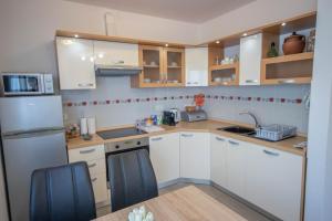 Kuchyň nebo kuchyňský kout v ubytování Apartment Ana