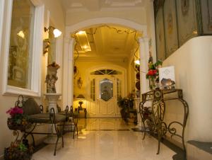 Posezení v ubytování Eugenia Hotel
