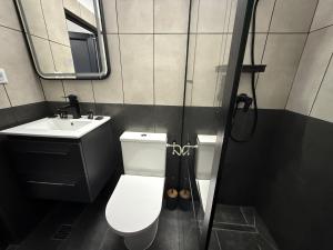 Koupelna v ubytování BAM Hotel