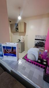 Η κουζίνα ή μικρή κουζίνα στο Sweet B home